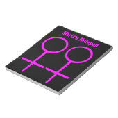 Lesbian Lovers  Blocnote (Gedraaid)
