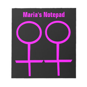 Lesbian Lovers Blocnote