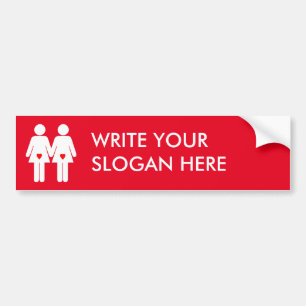 Lesbian Lovers Bumpersticker