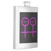 Lesbian Lovers  Flask Flacon (Rechts)