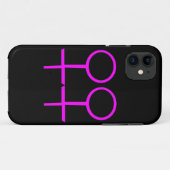 Lesbian Lovers iPhone 5 Coque (Dos (Horizontal))