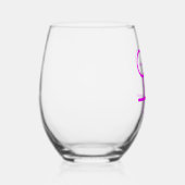 Lesbian Lovers Personalized Wijnglas Zonder Voet (Rechts)