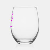 Lesbian Lovers Personalized Wijnglas Zonder Voet (Links)