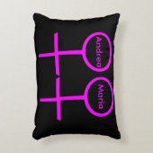 Lesbian Lovers Pillow Accent Kussen (Voorkant(Verticaal))