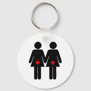 Lesbian Lovers Sleutelhanger