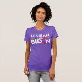 LESBIAN POUR JOE BIDEN T-Shirt (Devant entier)