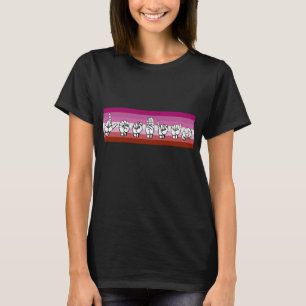 Lesbian Pride American Sign Language LGBT T-shirt