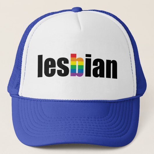 Lesbian Pride Casquette (Devant)