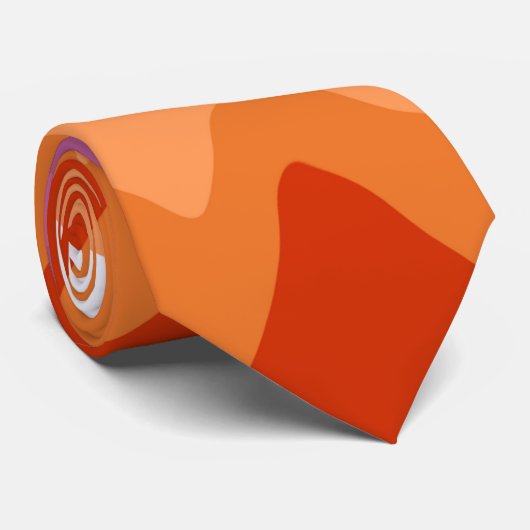 Lesbian Pride Drapeau Paint Swirl Cravate d'art (Roulé)