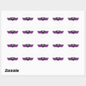 Lesbian Pride Flag Hart Sticker (Vel)