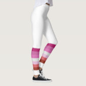 Lesbian Pride Flag Leggings (Rechts)