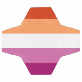Lesbian Pride Flag LGBTQ (Plat)