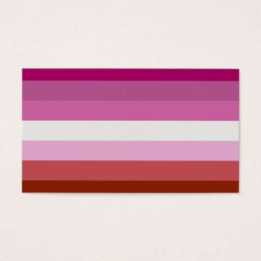 Lesbian Pride Flag LGBTQ (Devant)