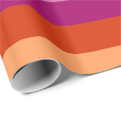Lesbian Pride Flag LGBTQ Cadeaupapier (Rol Hoek)