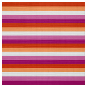 Lesbian Pride Flag LGBTQ Stof