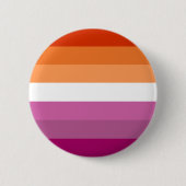 Lesbian Pride Flag Ronde Button 5,7 Cm (Voorkant)