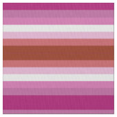 Lesbian Pride Flag Stof (Close Up)