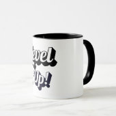 Lesbian Pride Level Up Tiger Paw Controller Mug (Devant droit)