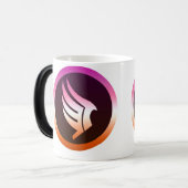 Lesbian Pride Paragon Mass Effect Icon Magische Mok (Voorkant links)