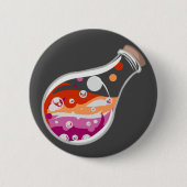 Lesbian Pride Potion Button (Voorkant)