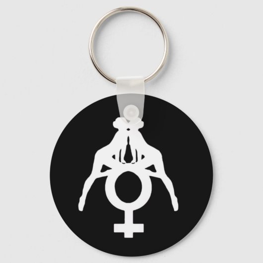 Lesbian Pride Sleutelhanger LIMITED EDITION (Voorkant)