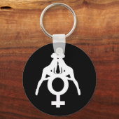 Lesbian Pride Sleutelhanger LIMITED EDITION (Voorkant)