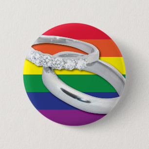 Lesbian Weddenschap Ronde Button 5,7 Cm