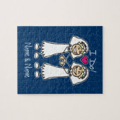 Lesbian Wedding Bridal Legpuzzel (Horizontaal)