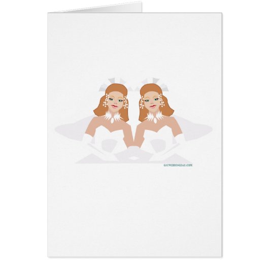 Lesbian Wedding Cards (Voorkant)