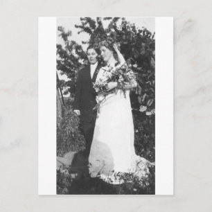 Lesbian Wedding Circa 1920 Briefkaart