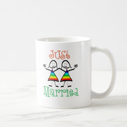 Lesbian Wedding Favors Koffiemok (Rechts)