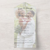 Lesbian Wedding Photo All In One Uitnodiging (Binnen)