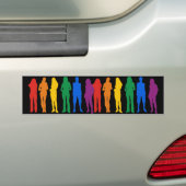 LESBIANSE PROSE BUMPERSTICKER (Op auto)
