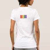 lesbiencode t-shirt (Achterkant)