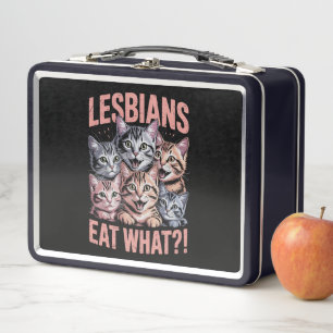 Lesbiennes Eten Wat Funny Kat Lesbienne LGBTQ Trot