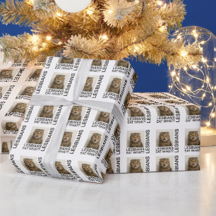Lesbiennes Eten Wat Grappig Cadeaupapier