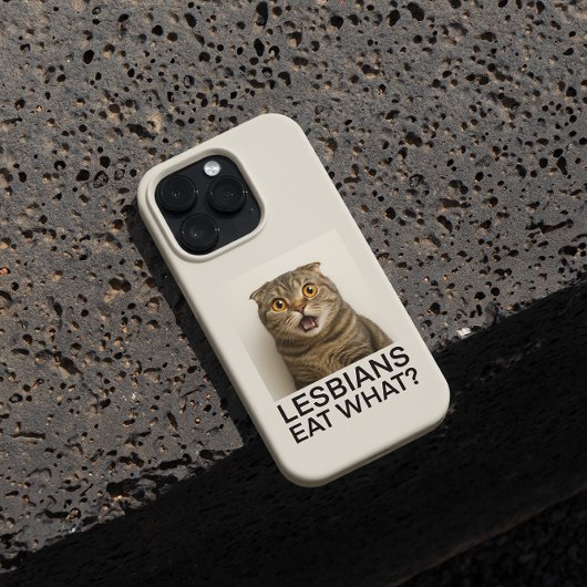 Lesbiennes Eten Wat Grappig Case-Mate iPhone Case