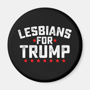 Lesbiennes Voor Trump LGBTQ Presidentiële Verkiezi Magneet