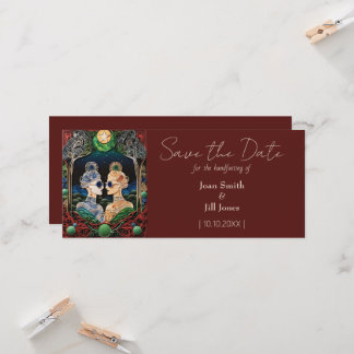 Lesbisch Bruiloft Save the Date
