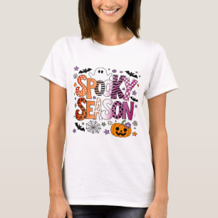 Lesbisch Griezelig Seizoen Halloween T-shirt