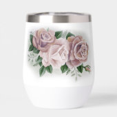 Lesbische bruiden Regency Roze Rozen (Achterkant)