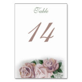 Lesbische bruiden Regency Roze Rozen Kaart (Achterkant)