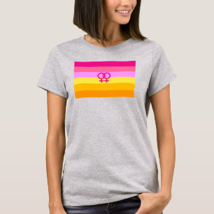 Lesbische Dawn Pride WLW T-shirt
