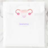 Lesbische Jewterus Sticker (Tas)