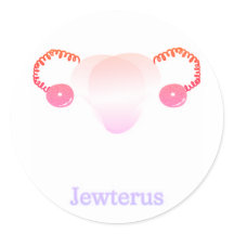 Lesbische Jewterus Sticker