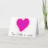 Lesbische Kaarten "Love" gedicht binnen (Achterkant)