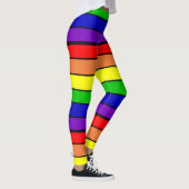 Lesbische LGBT Pride Rainbow Leggings (Rechts)