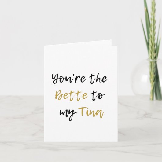 Lesbische liefdeskaart kaart (Voorkant)