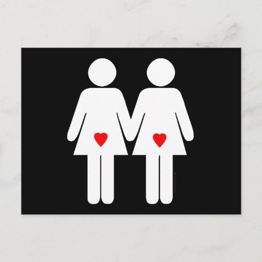 Lesbische overs - briefkaart (Voorkant)