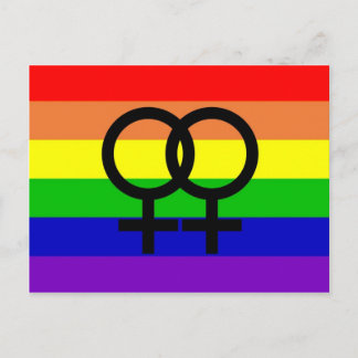 Lesbische Pride Briefkaart
